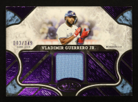 Vladimir Guerrero Jr. 2025 Topps Tier One Relics Purple Foil #T1RVG #003/149 at PristineAuction.com