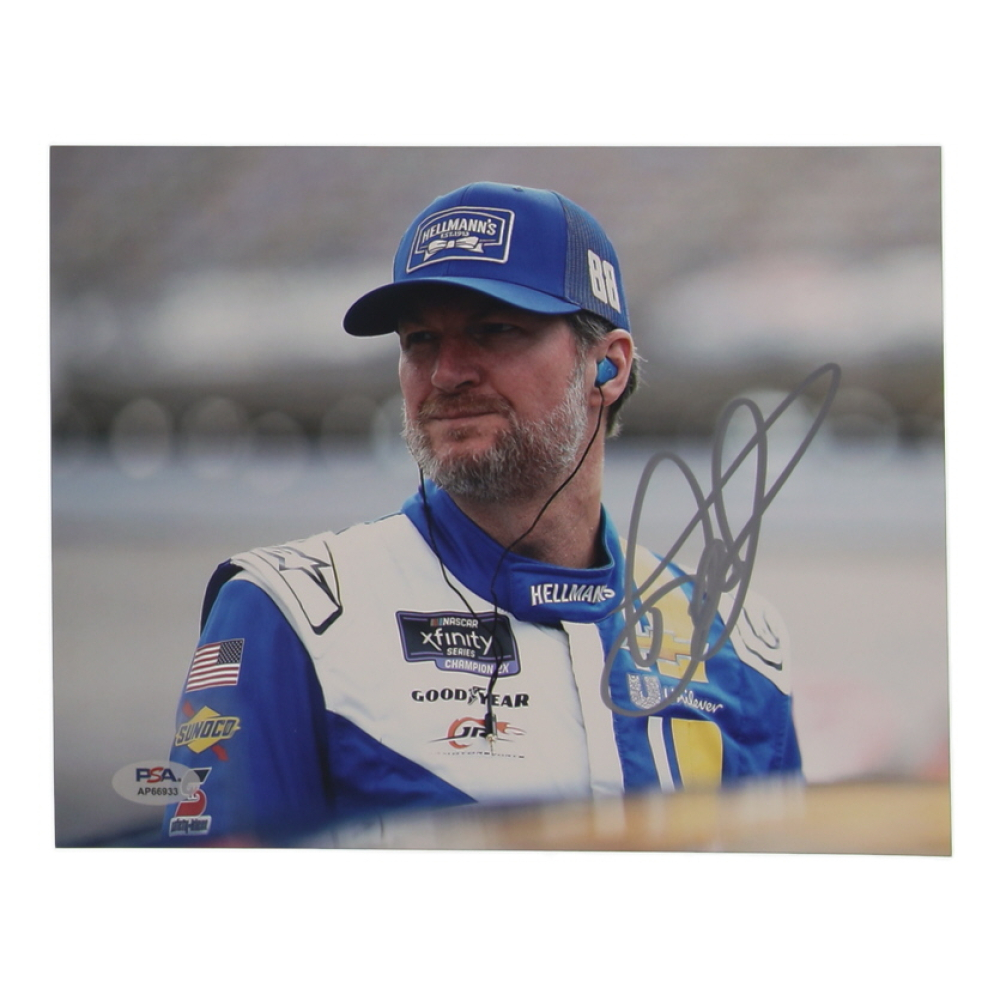 Dale Earnhardt Jr. Signed NASCAR 8x10 Photo (PSA) at PristineAuction.com
