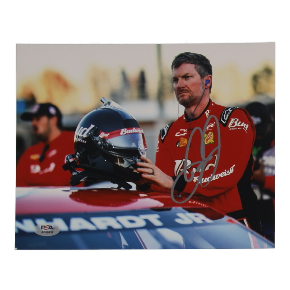 Dale Earnhardt Jr. Signed NASCAR 8x10 Photo (PSA) at PristineAuction.com