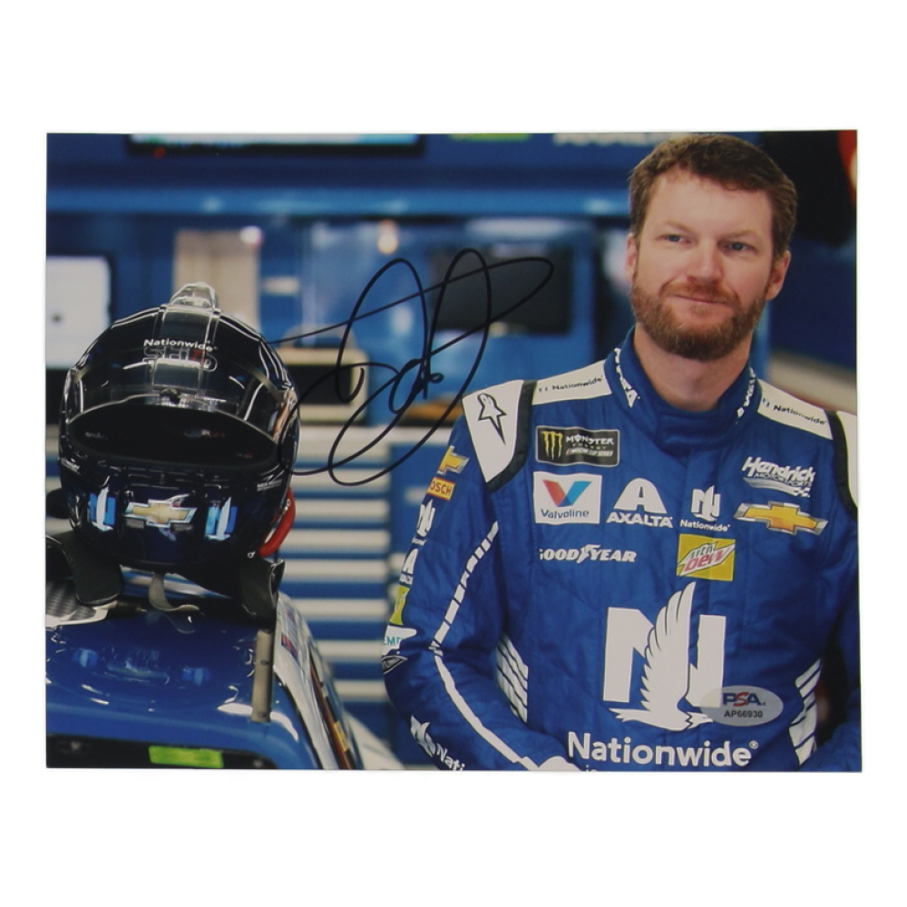 Dale Earnhardt Jr. Signed NASCAR 8x10 Photo (PSA) at PristineAuction.com