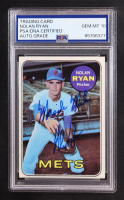 Nolan Ryan Signed 1969 Topps Inscribed "Miracle Mets" #533 (PSA | Autograph Graded PSA 10) at PristineAuction.com