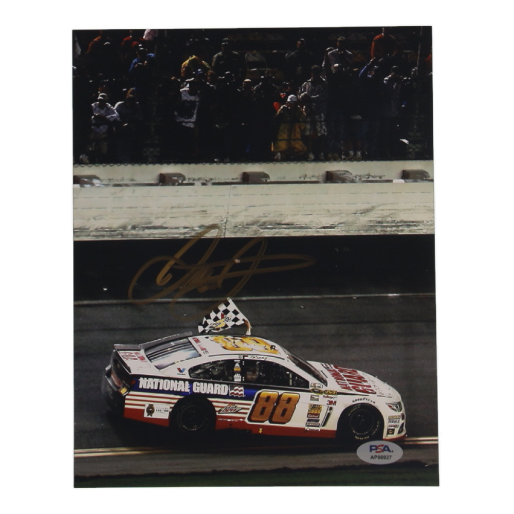 Dale Earnhardt Jr. Signed NASCAR 8x10 Photo (PSA) at PristineAuction.com