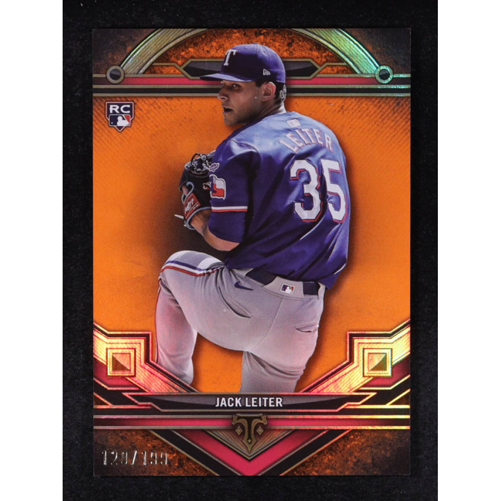 Jack Leiter 2024 Topps Triple Threads Amber #150 #120/199 RC at PristineAuction.com