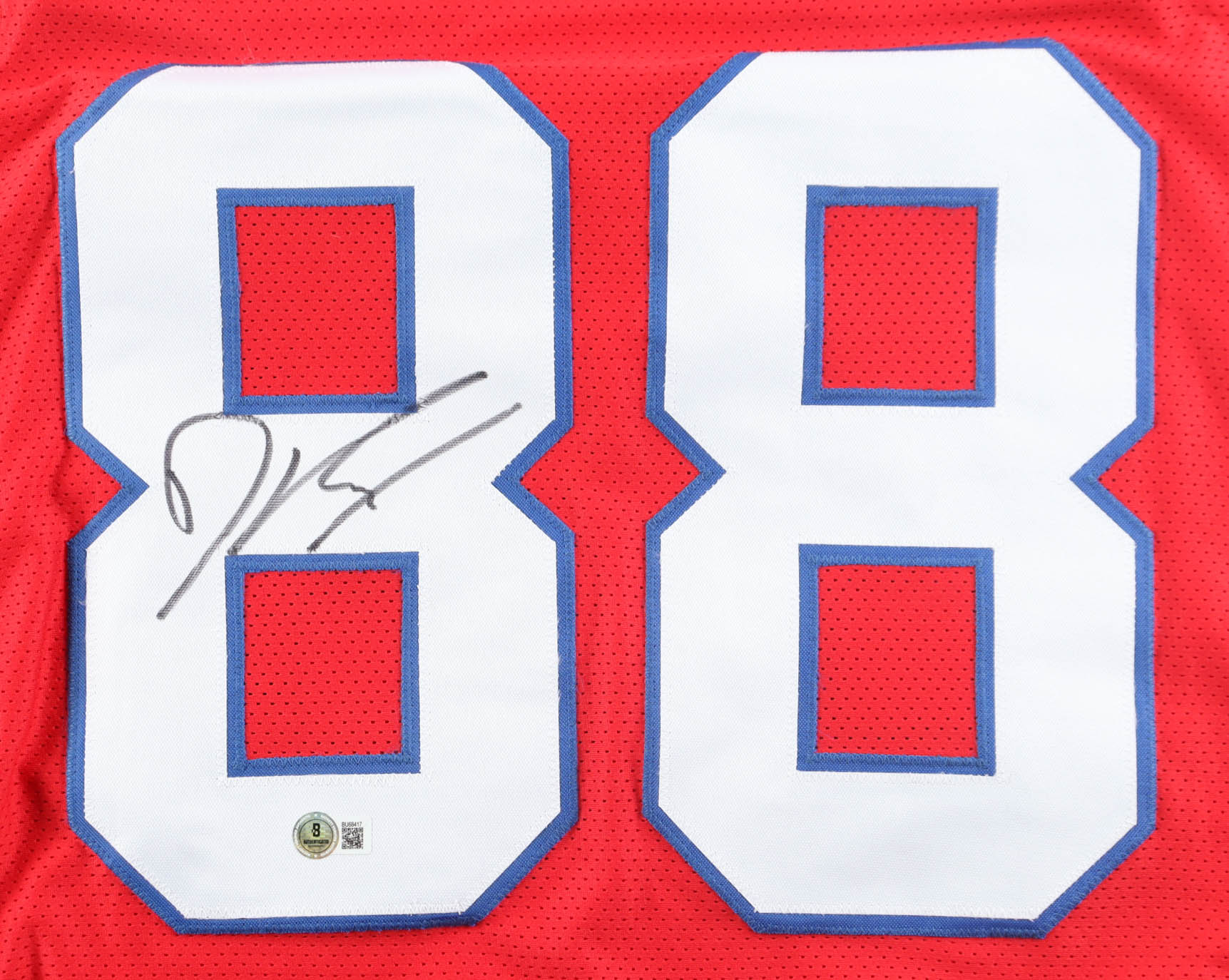 Dawson Knox Signed Jersey (Beckett) at PristineAuction.com Dawson Knox Signed Jersey (Beckett) at PristineAuction.com