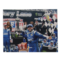 Jimmie Johnson Signed NASCAR 8x10 Photo (PSA) at PristineAuction.com