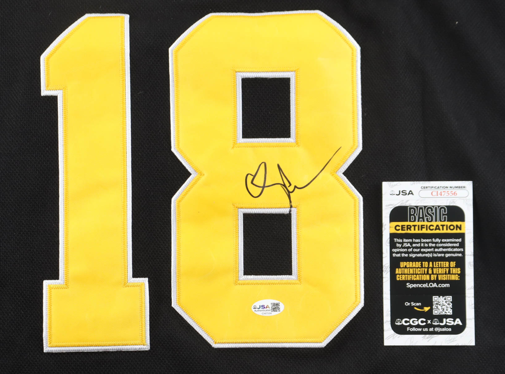Adam Sandler Signed "Happy Gilmore" Jersey (JSA) at PristineAuction.com Adam Sandler Signed "Happy Gilmore" Jersey (JSA) at PristineAuction.com