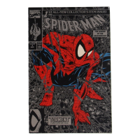 1990 "Spider-Man" Issue #1 Silver Variant Marvel Comic Book at PristineAuction.com