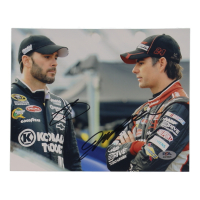 Jimmie Johnson & Jeff Gordon Signed NASCAR 8x10 Photo (PSA) at PristineAuction.com