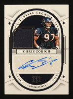 Chris Zorich 2023 Panini National Treasures Lasting Legacies Materials #12 #03/99 at PristineAuction.com