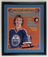 Wayne Gretzky Signed LE Oilers Custom Framed 'Sports Illustrated' Cover Display #7/99 (Steiner & Gretzky) at PristineAuction.com