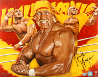 Hulk Hogan Signed WWE 16x20 Photo (Fanatics) at PristineAuction.com