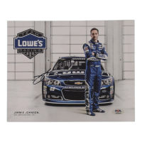 Jimmie Johnson Signed NASCAR 8x10 Photo (PSA) at PristineAuction.com