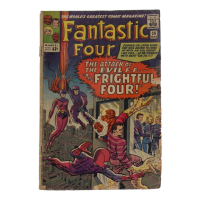 1965 "The Fantastic Four" Issue #36 Marvel Comic Book at PristineAuction.com