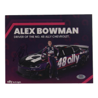 Alex Bowman Signed NASCAR 8x10 Photo (PSA) at PristineAuction.com