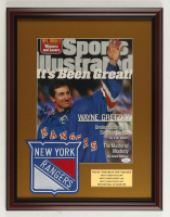 Wayne Gretzky Signed Oilers Custom Framed 'Sports Illustrated' Cover Display (JSA) at PristineAuction.com