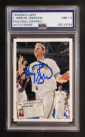 Larry Bird / Magic Johnson Signed 1992 Upper Deck Retirement Card #SP1 (PSA | Autograph Graded PSA 9) at PristineAuction.com