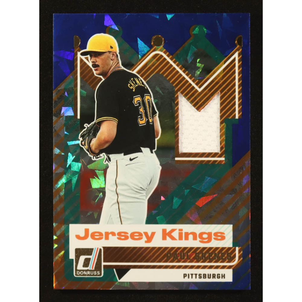 Paul Skenes 2025 Donruss Jersey Kings Blue Ice #19 at PristineAuction.com
