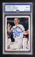 Larry Bird / Magic Johnson Signed 1992 Upper Deck Retirement Card #SP1 (PSA | Autograph Graded PSA 9) at PristineAuction.com