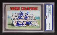 Nolan Ryan Signed 1970 Topps World Champions Team Card Inscribed "Miracle Mets" #1 (PSA | Autograph Graded PSA 10) at PristineAuction.com