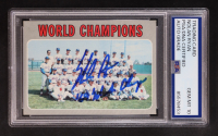 Nolan Ryan Signed 1970 Topps World Champions Team Card Inscribed "69 WS Champs" #1 (PSA | Autograph Graded PSA 10) at PristineAuction.com