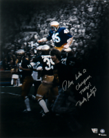 Rudy Ruettiger Signed Notre Dame Fighting Irish 16x20 Photo Inscribed "Play Like A Champion Today!" (Fanatics) at PristineAuction.com