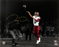 Jayden Daniels Signed Commanders 16x20 Photo (Fanatics) at PristineAuction.com