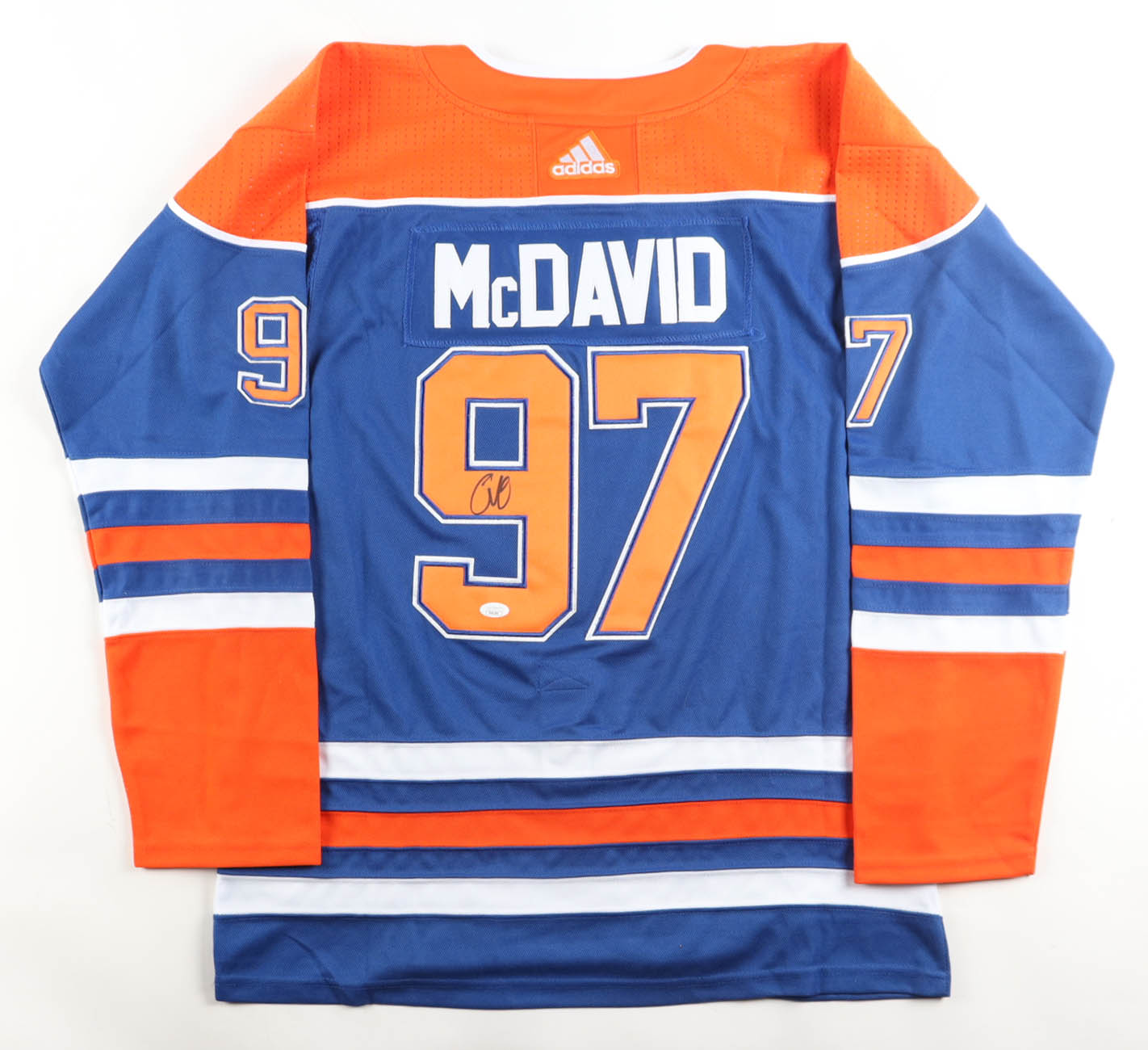 Connor McDavid Signed Oilers Adidas Authentic Captain's Jersey (JSA) at PristineAuction.com Connor McDavid Signed Oilers Adidas Authentic Captain's Jersey (JSA) at PristineAuction.com