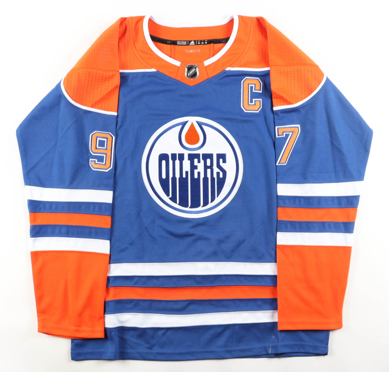 Connor McDavid Signed Oilers Adidas Authentic Captain's Jersey (JSA) at PristineAuction.com Connor McDavid Signed Oilers Adidas Authentic Captain's Jersey (JSA) at PristineAuction.com