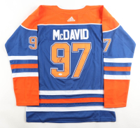 Connor McDavid Signed Oilers Adidas Authentic Captain's Jersey (JSA) at PristineAuction.com