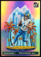Puka Nacua 2024 Donruss Downtown Oversize #20 at PristineAuction.com