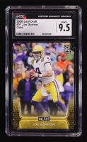 Joe Burrow 2020 Leaf Draft Gold #01 RC (CGC 9.5) at PristineAuction.com