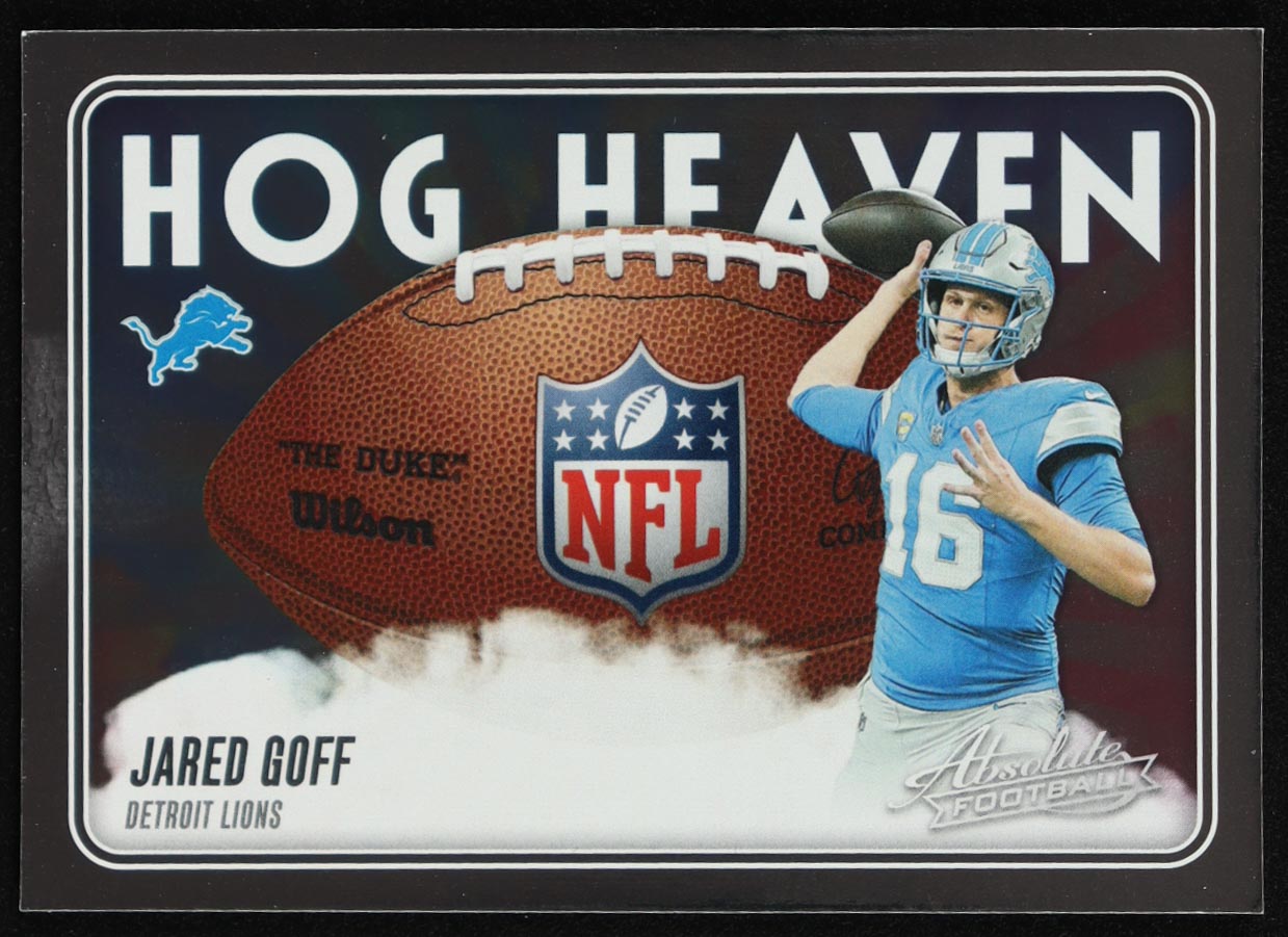 Jared Goff 2025 Absolute Hog Heaven #19 at PristineAuction.com Jared Goff 2025 Absolute Hog Heaven #19 at PristineAuction.com