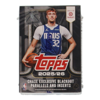 2025-26 Topps Basketball Blaster Box With (11) Packs (Black Friday) at PristineAuction.com