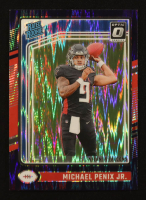 Michael Penix Jr. 2024 Donruss Optic Blue Hyper #279 RC at PristineAuction.com