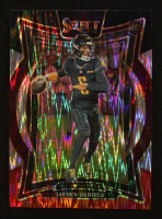 Jayden Daniels 2024 Select Prizm Black and Red Shock #26 RC at PristineAuction.com