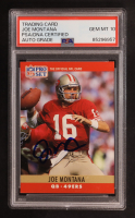 Joe Montana Signed 1990 NFL Pro Set #293 (PSA | Autograph Graded PSA 10) at PristineAuction.com