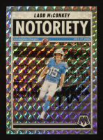 Ladd McConkey 2025 Panini Mosaic Notoriety Mosaic #2 at PristineAuction.com