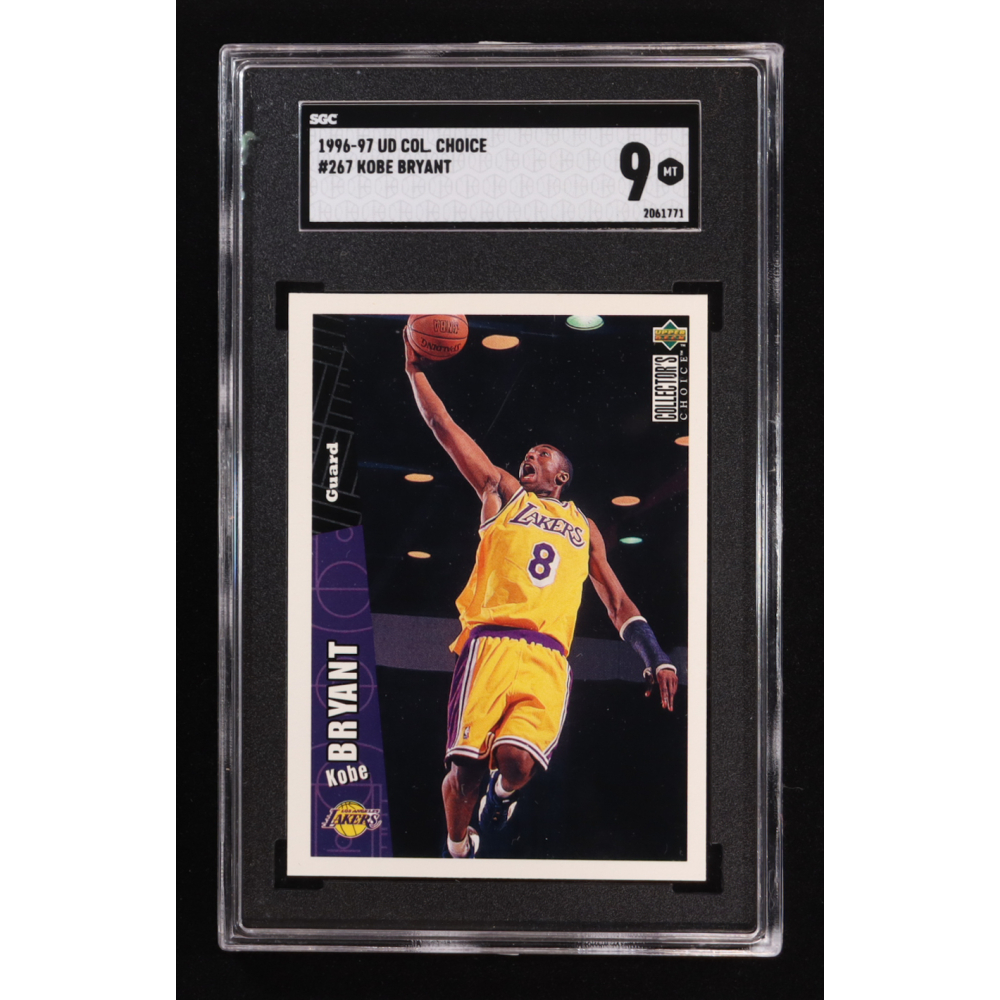 Kobe Bryant 1996-97 Collector's Choice #267 RC (SGC 9) at PristineAuction.com