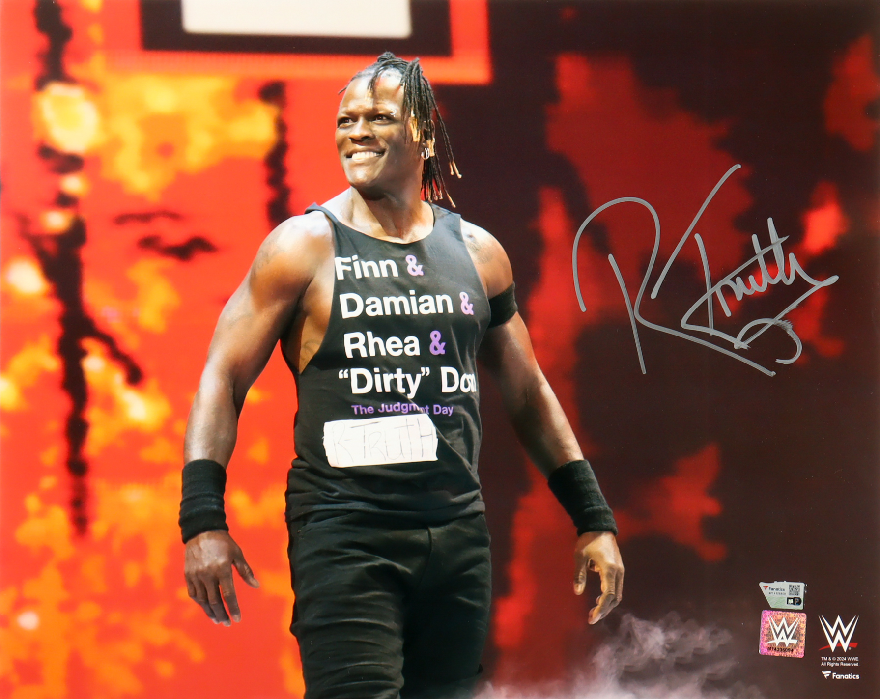 R-Truth Signed WWE 16x20 Photo (Fanatics) at PristineAuction.com R-Truth Signed WWE 16x20 Photo (Fanatics) at PristineAuction.com