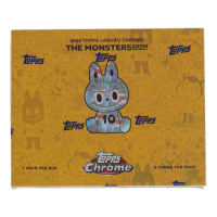 2025 Topps Chrome Labubu Hobby Box (The Monsters 10th Anniversary) at PristineAuction.com
