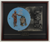 "STAR WARS" Vintage 1977 Custom Framed Special Edition LP Record Display at PristineAuction.com