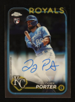 Logan Porter 2024 Topps Chrome Rookie Autographs #RALP RC at PristineAuction.com
