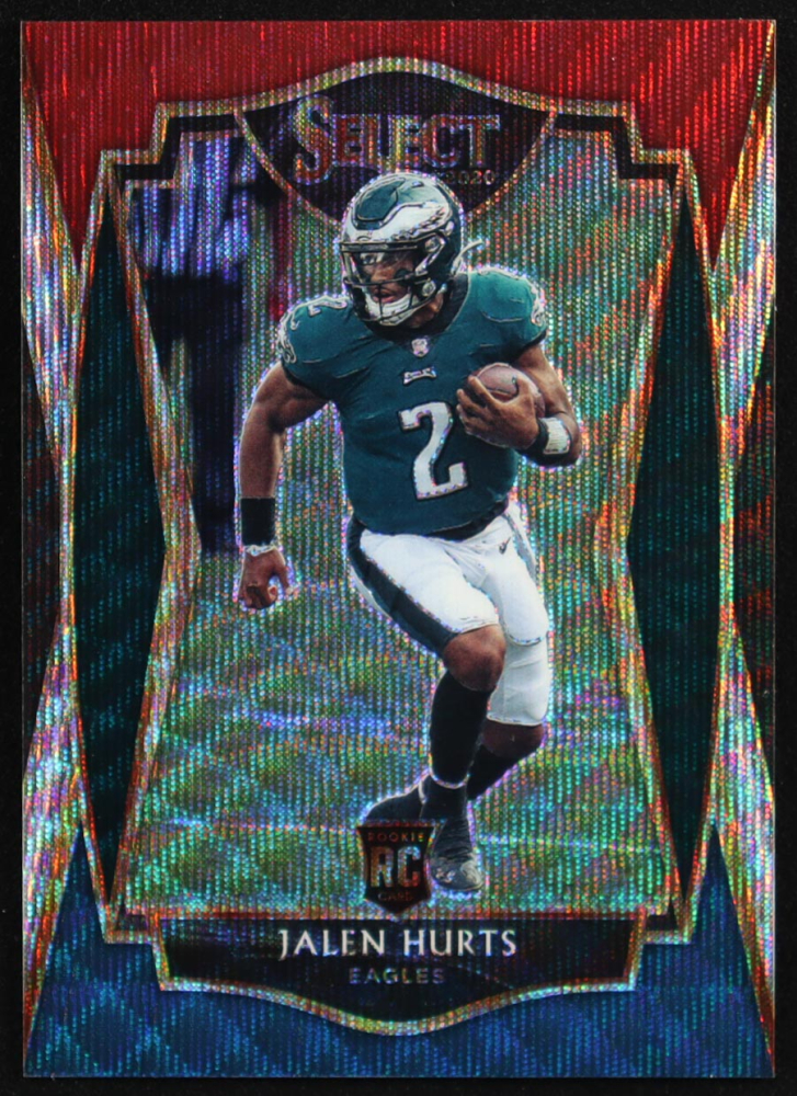 Jalen Hurts 2020 Select Prizm Tri Color #150 #072/199 RC