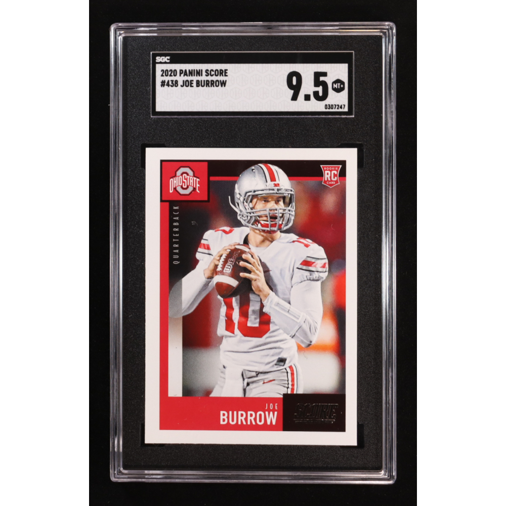 Joe Burrow 2020 Score #438 RC (SGC 9.5) at PristineAuction.com