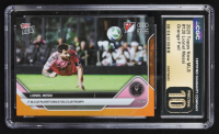 Lionel Messi 2025 Topps Now MLS Orange Foil #120 #07/25 (CGC 10) at PristineAuction.com
