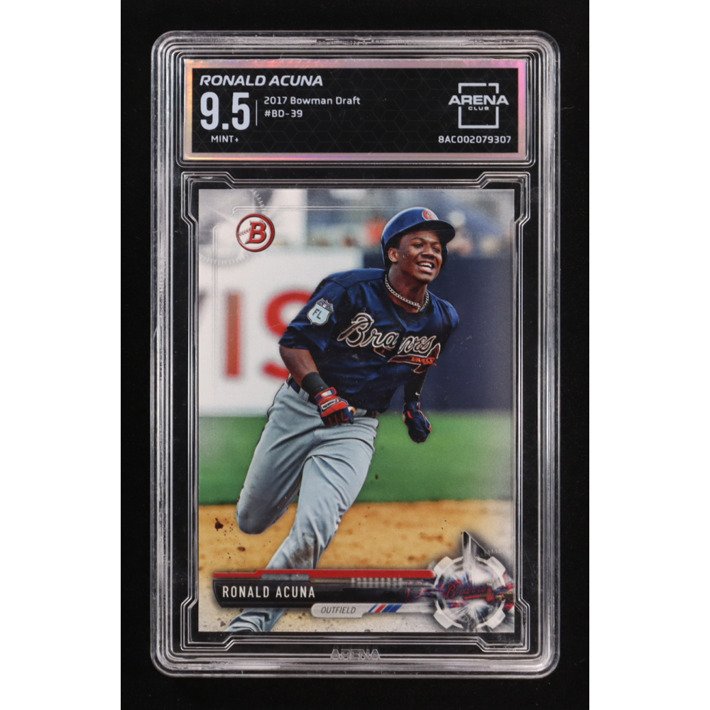 Ronald Acuna 2017 Bowman Draft #BD39 RC (Arena 9.5) at PristineAuction.com