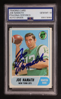 Joe Namath Signed 1965 Topps #65 RC (PSA | Autograph Graded PSA 10) at PristineAuction.com