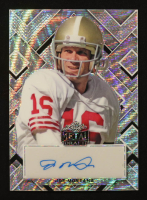 Joe Montana 2022 Leaf Metal Draft Silver Wave Prizm Auto #PAJM2 #6/30 at PristineAuction.com