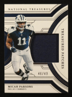 Micah Parsons 2023 Panini National Treasures Treasured Patches #60 #46/49 at PristineAuction.com