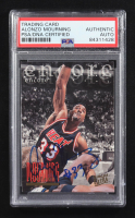 Alonzo Mourning Signed 1995-96 Ultra #326 ENC (PSA) at PristineAuction.com